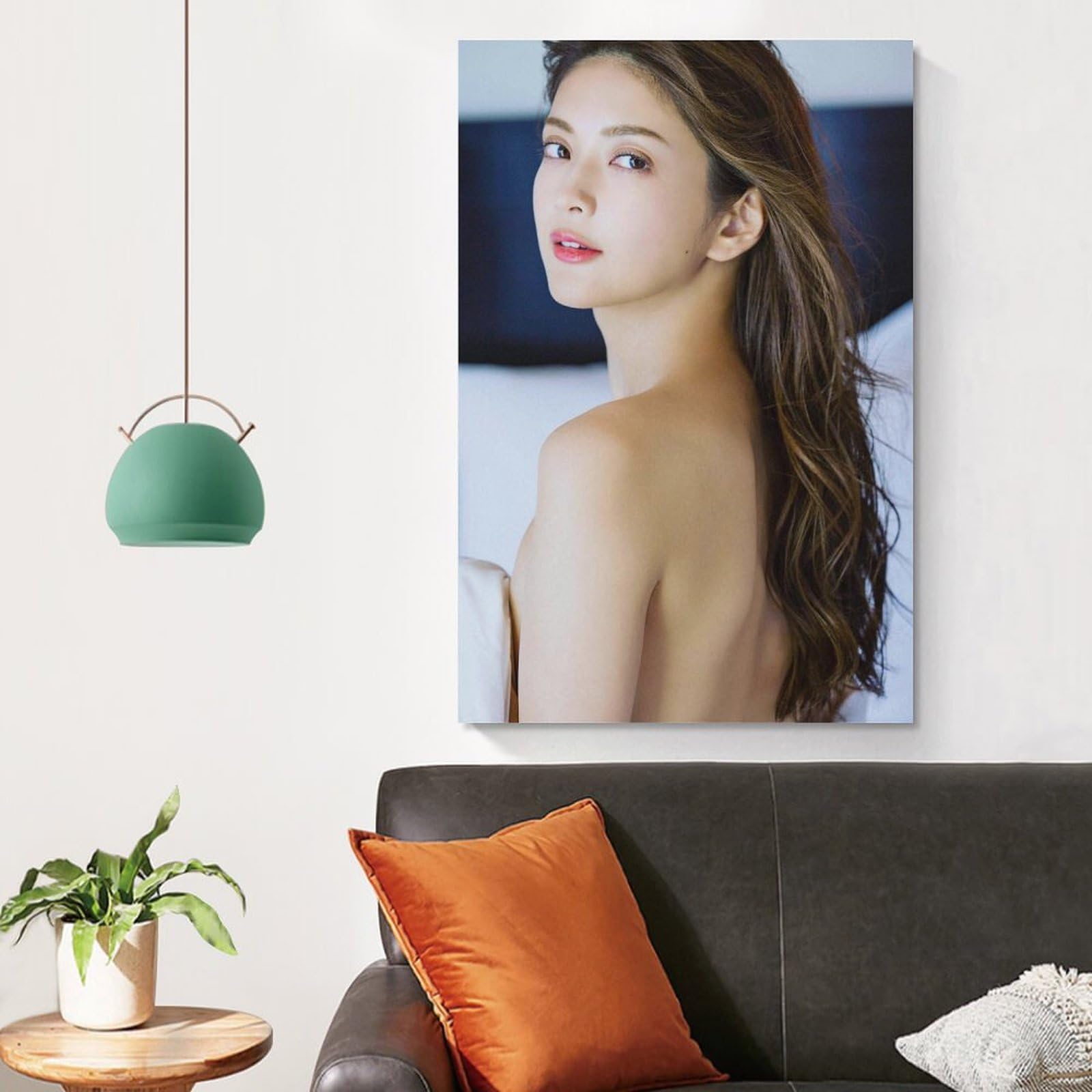 Amazon.co.jp: 田中道子写真フォトポスター64 キャンバスアート